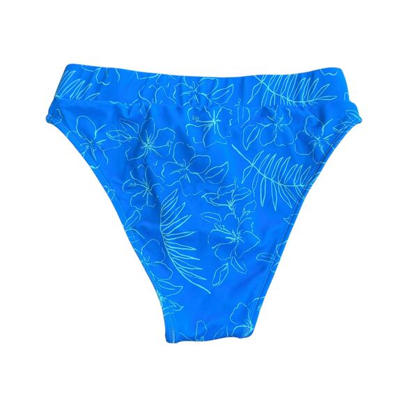 Charlie Holiday Amanda High Waisted Floral Bikini Bottom Size XS New with Tag - Picture 3 of 6